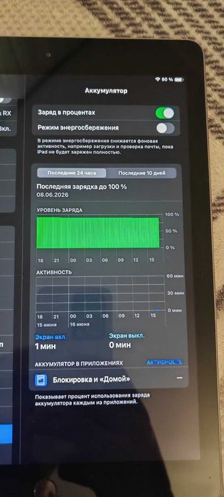 Планшет Apple IPAD 6 32Gb (2018) 9.7`разрешение 2048x1536 пикселей(оригинал)