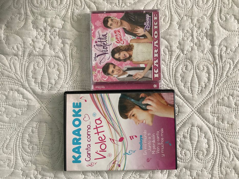 Violetta 2 płyty karaoke gira mi cancion