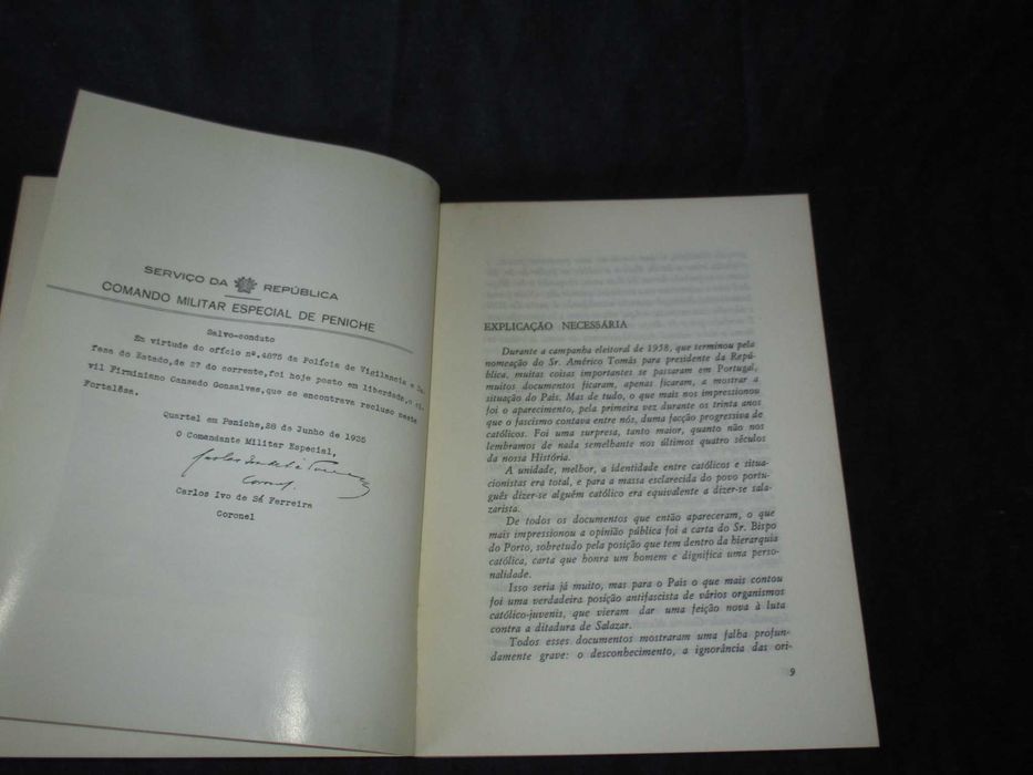 Livro A Traição de Salazar Cansado Gonçalves