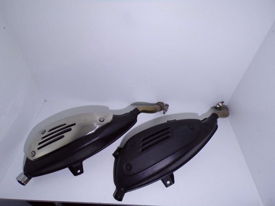 Tłumik Wydech Najnowszy Model 08-17r. Vespa GTS Euro 3-4 OEM.