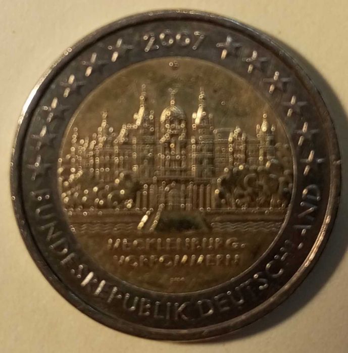 9 Moedas de Euro comemorativas Alemanha