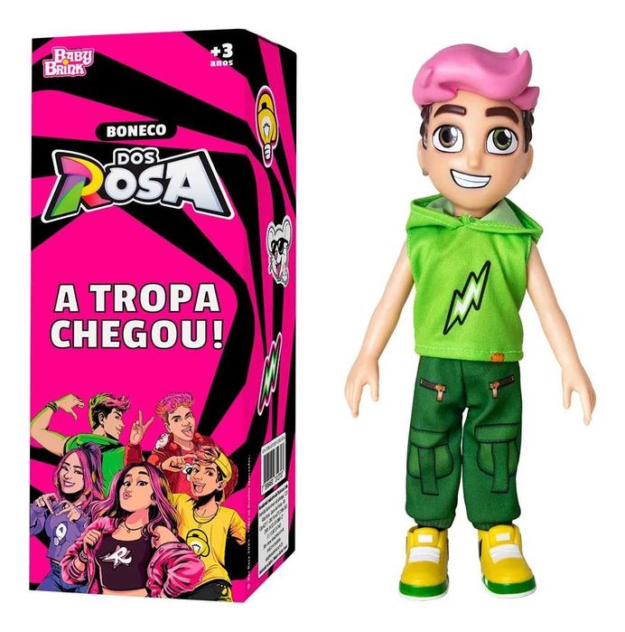 Boneco Void Youtuber Namorado da Katlen - Dos Rosa PRONTA ENTREGA