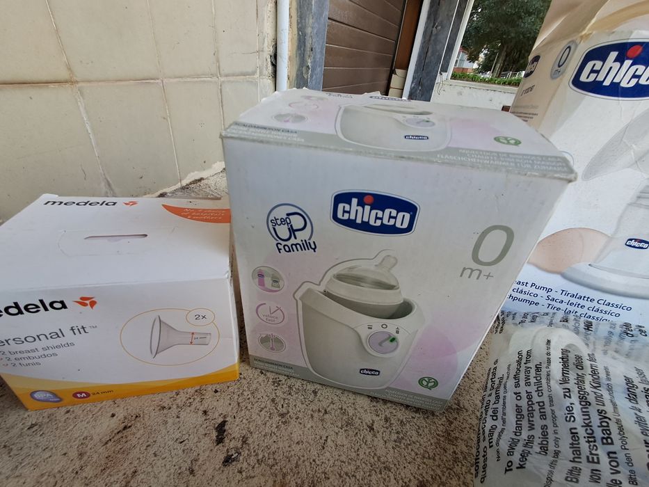 Lote de artigos para bébé