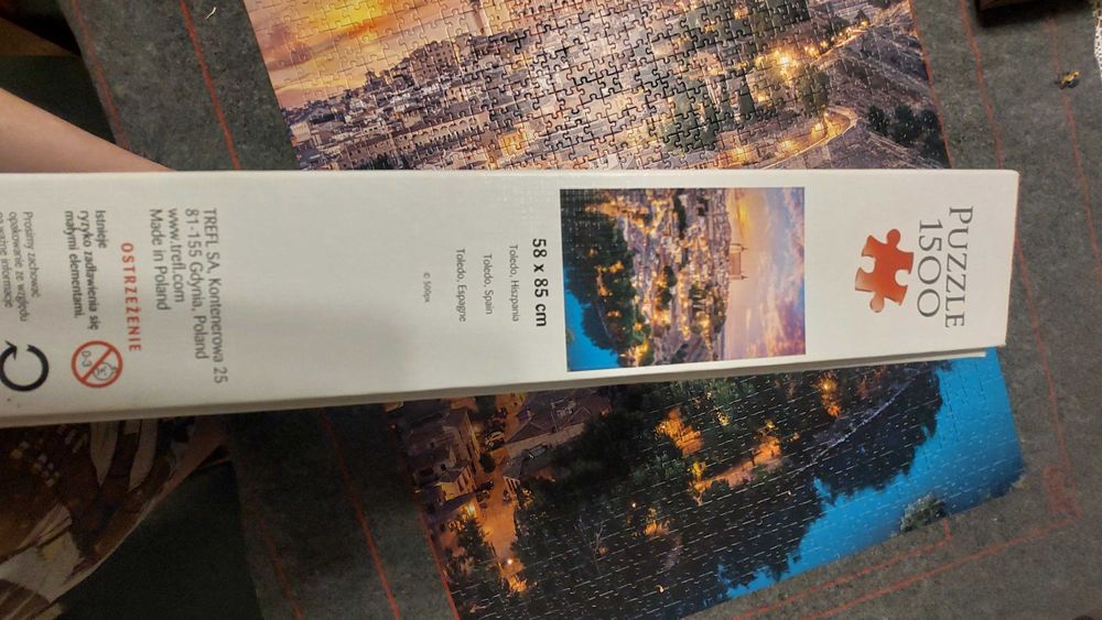 Puzzle trefl premium quality toledo 1500 elementów