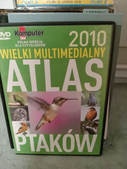 Wielki multimedialny atlas ptaków. DVD.