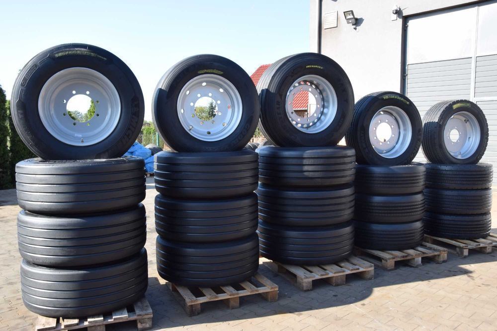 650 Netto KOŁA 11.75-22.5 8 OTWORÓW 385/65R22.5 Przyczepa HL BSS