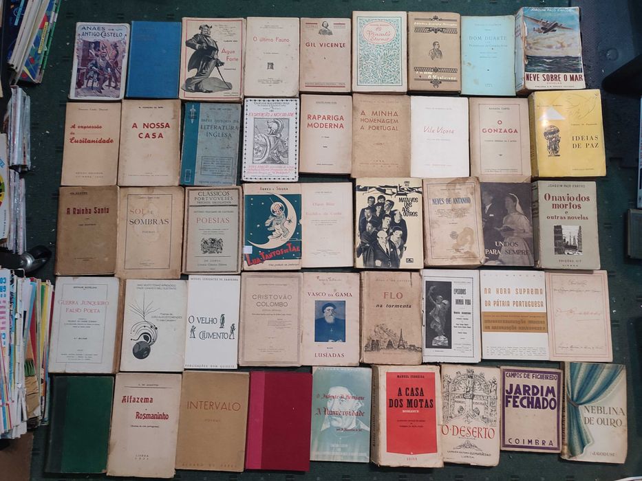 Lote Livros Autores Portugueses - Edições Antigas - Cada 2 €