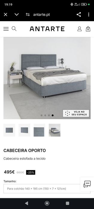 Cama Antarte como nova