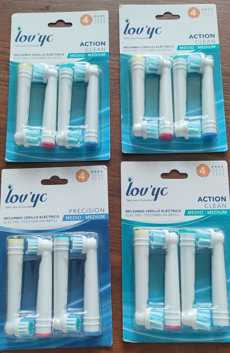 Końcówki do szczoteczki elektrycznej Medium