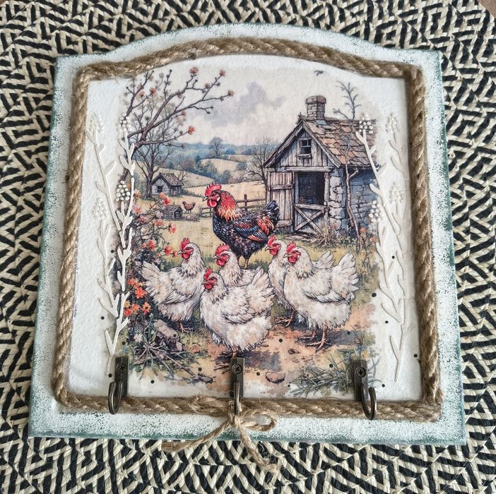 Dekoracja ścienna rękodzieło