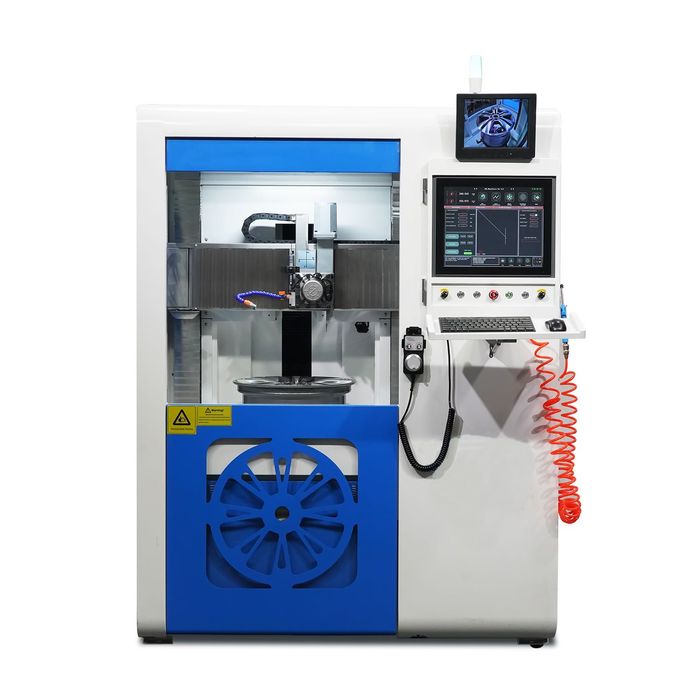 Токарний верстат з ЧПУ для відновлення ободів, коліс, країв, передків