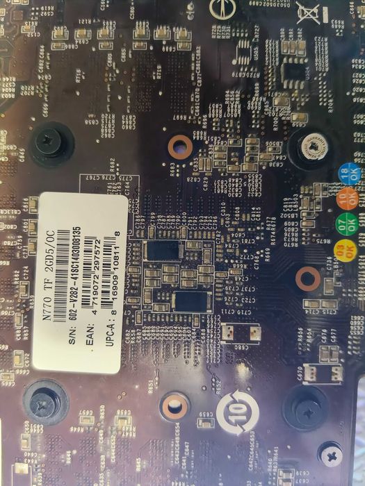 Відеокарта MSI GTX 770 OC 2GB DDR5, під ремонт
