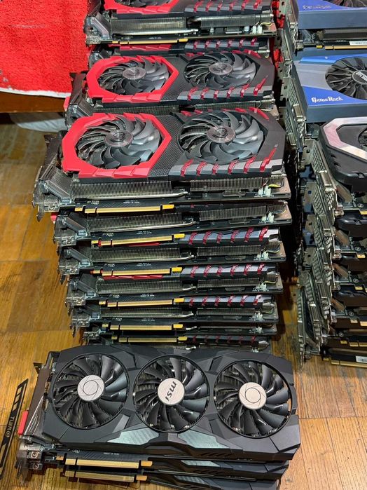 44шт! Видеокарты nvidia 1080ti 11gb palit gamerock jetstream msi gaming x
