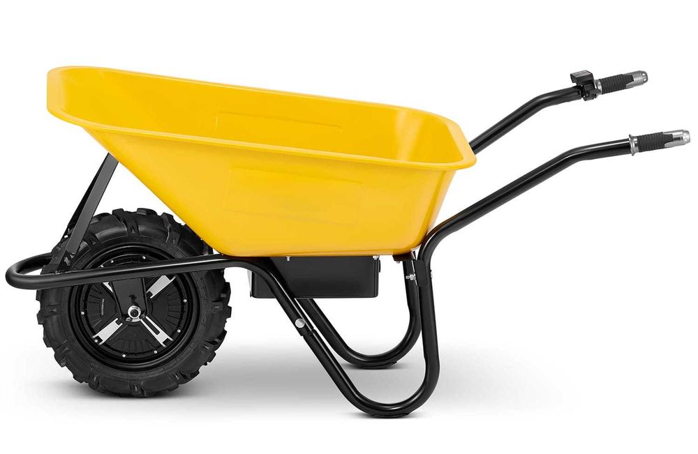 Taczka elektryczna akumulatorowa wozidło Baumr-AG BPR 500W 100L 180kg