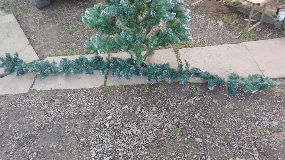 Гілочки ялинки гірлянда 3,5м