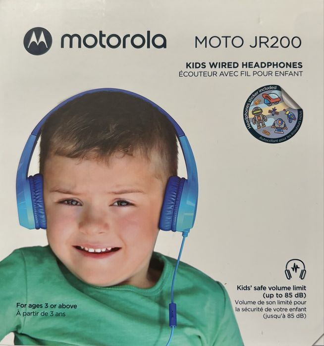 Słuchawki nauszne Motorola MOTO JR200