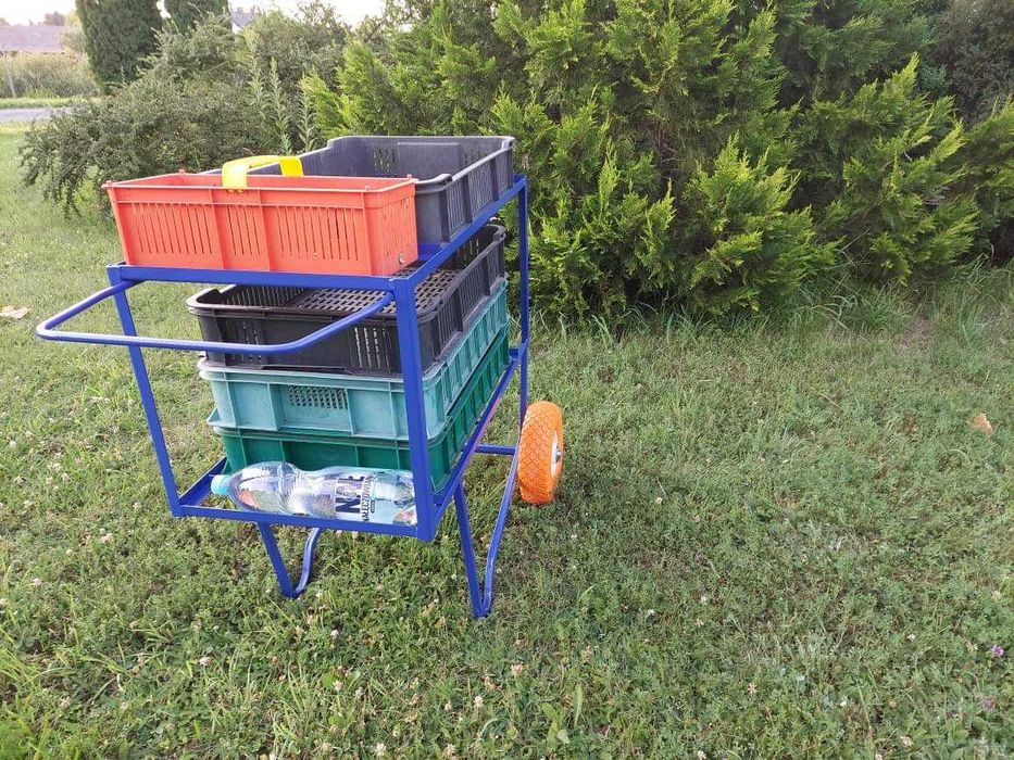 wózek do zbioru malin ,owoców itp