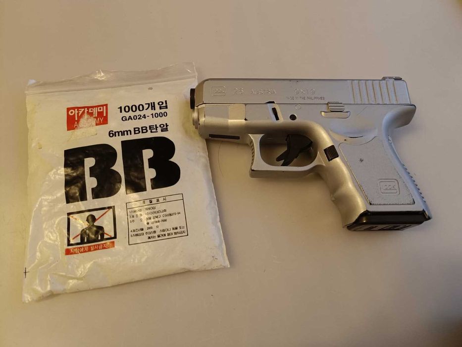 Clock26-S pistola de ar comprimido em muito bom estado