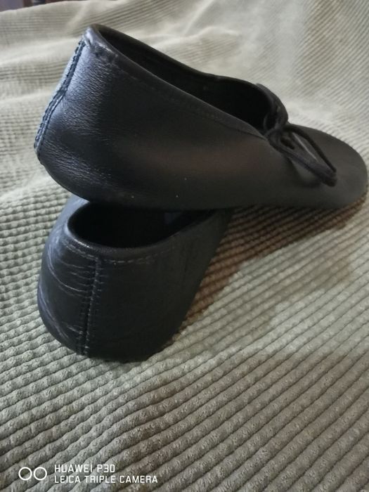 Балетки чёрные р. 37