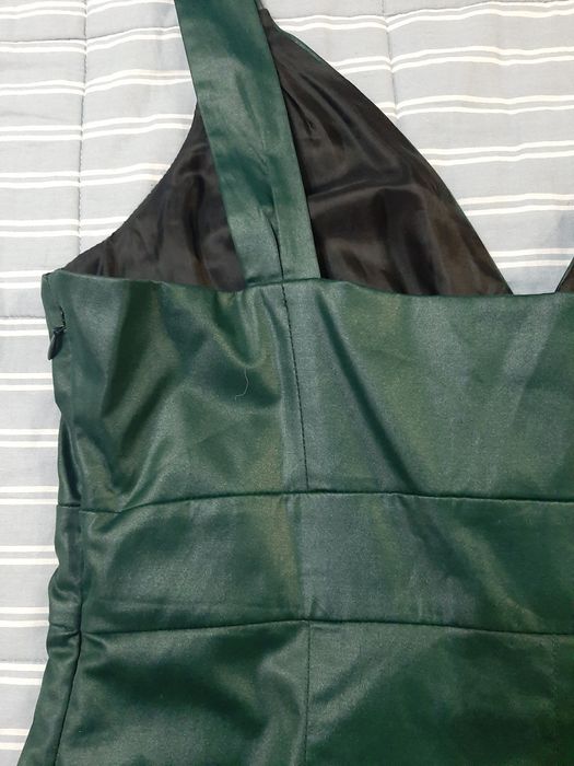 Стильный сарафан иск.кожа