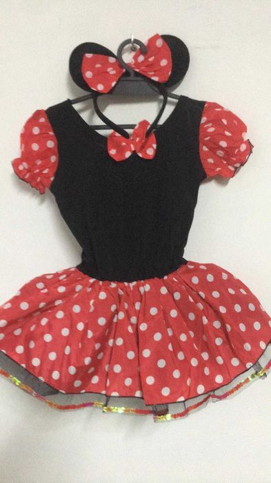 strój karnawałowy  myszka Minnie