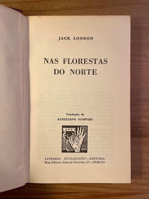Nas Florestas do Norte - Jack London (portes grátis)