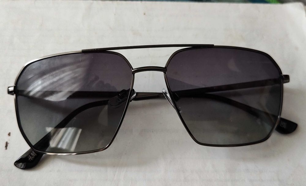 Поляризовані окуляри H&M Aviator (майже нові) — металеві