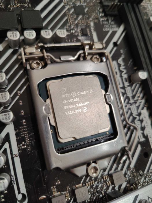 Комплект "H510, i3 10100f, DDR4 2x8gb, SSD 512gb."