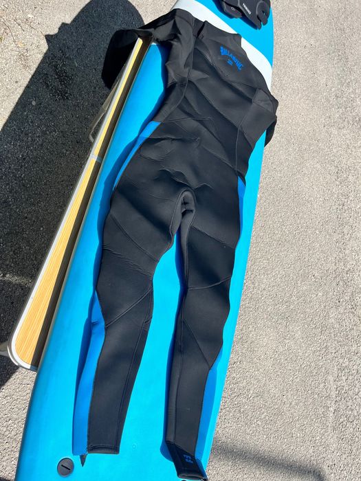 Kit de Inverno para Surf — Fato Billabong 4/3 (L) + Luvas + Botas