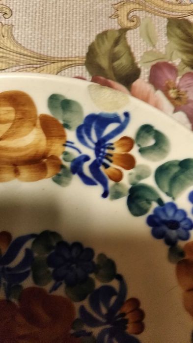 Talerze ozdobne fajans Włocławek koło