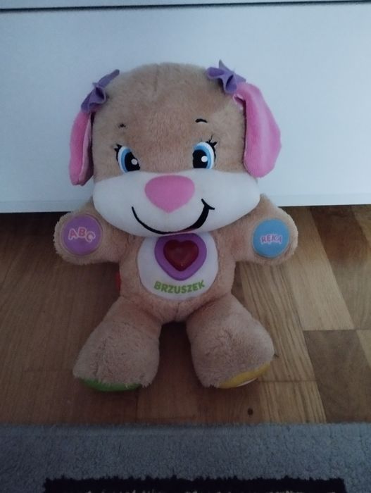 Miś Fisher Praice grający