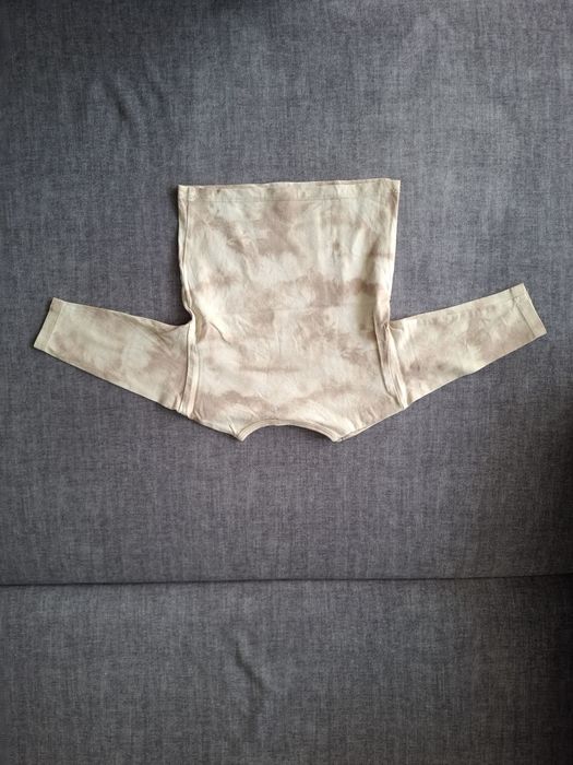 Bluzka długi rękaw 74 H&M beż