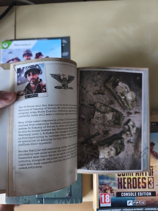 Company od Heroes 3 steelbook Xbox x