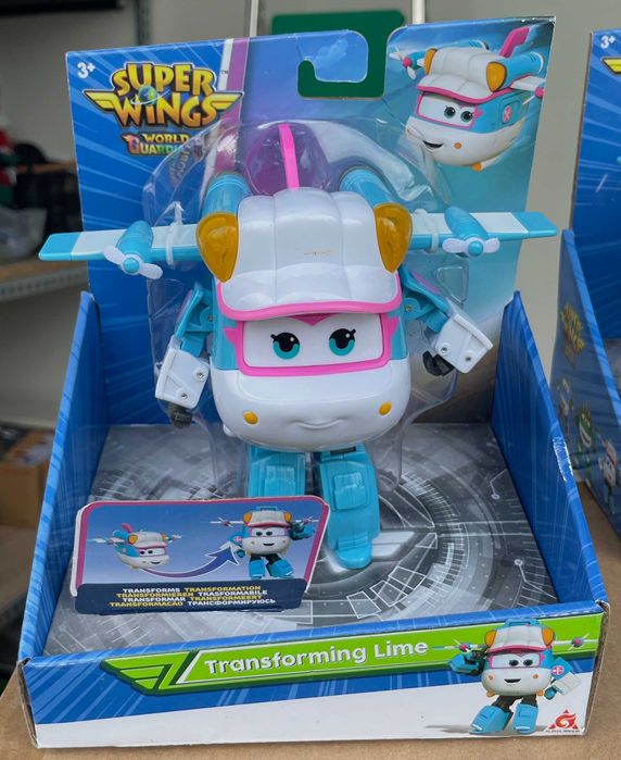 Super Wings Transforming Lime