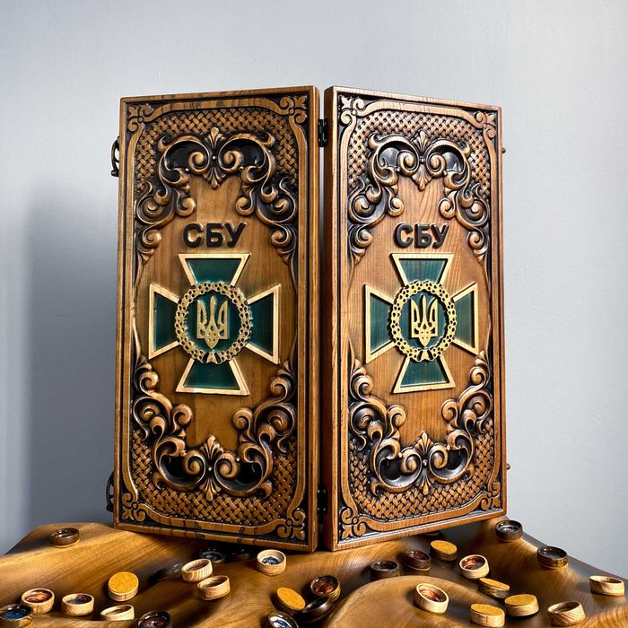 Подарунок для чоловіка Нарди ручної роботи від виробника з дерева СБУ