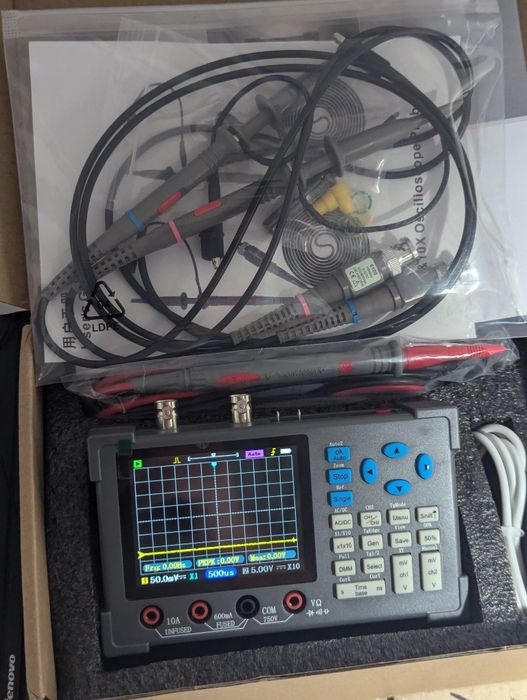 Zeeweii DSO3D12,новий портативний осцилограф 120мг ,генератор,мультиме