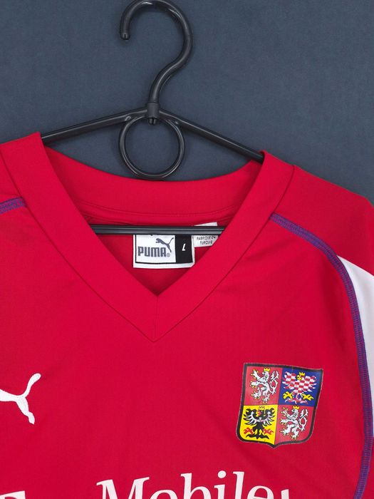 Koszulka piłkarska Puma Czechy 2004 L treningowa