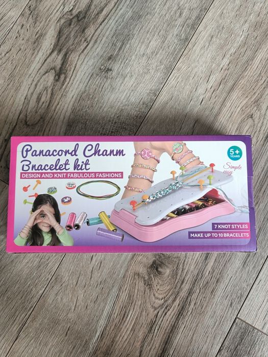 Zestaw do zaplatania bransoletek + Charms SMYK