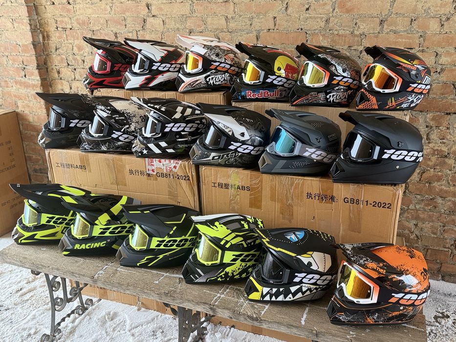 Мото шлем кроссовый эндуро и для квадроцикла