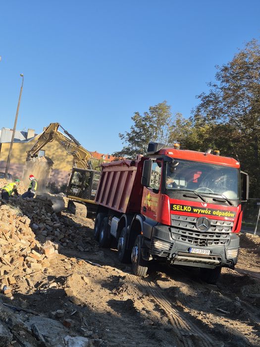 Ziemia wywrotka transport sprzedaż piasek ziemia kruszywo Gorzów