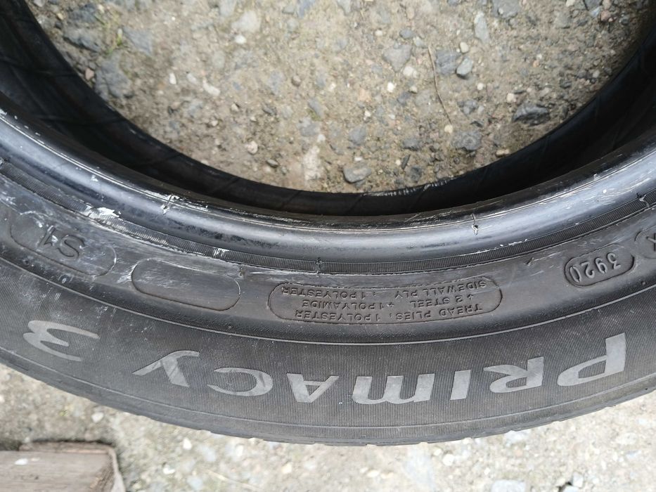 Opony 205/55/19 Michelin bieżnik 6mm i 5,5mm 21 rok F-VAT