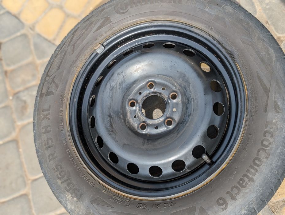 Диски металеві колеса 5x108 R15 Renault кенгу датчики тиску мерс citan