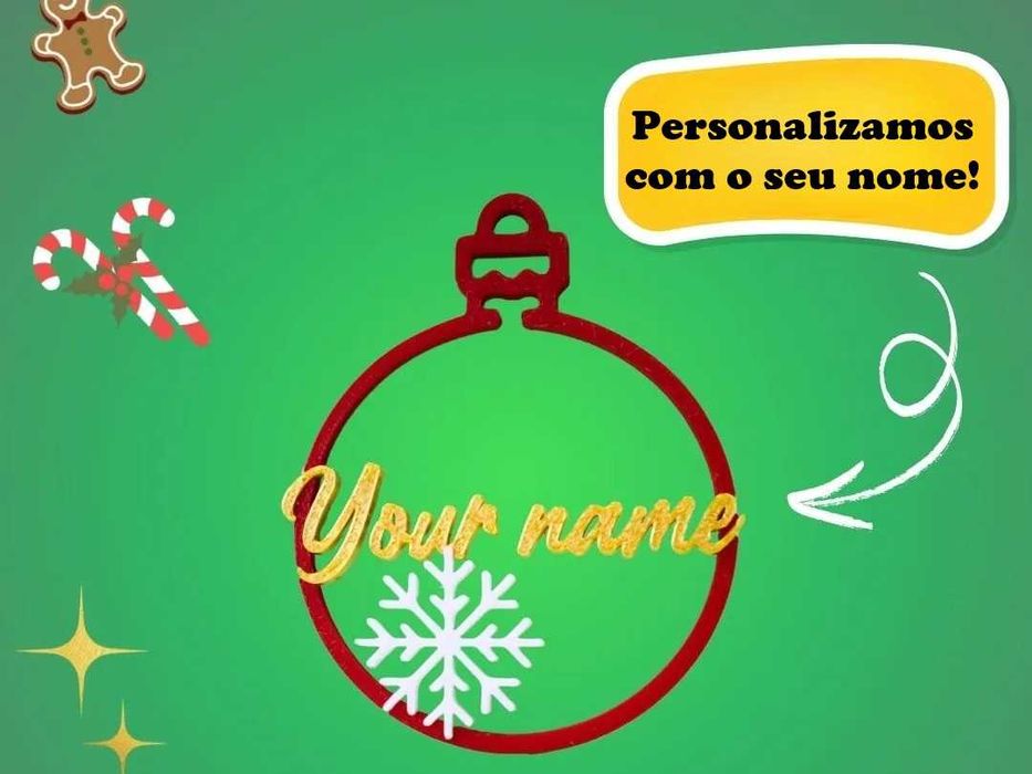 Decoração de Natal - Personalizável !