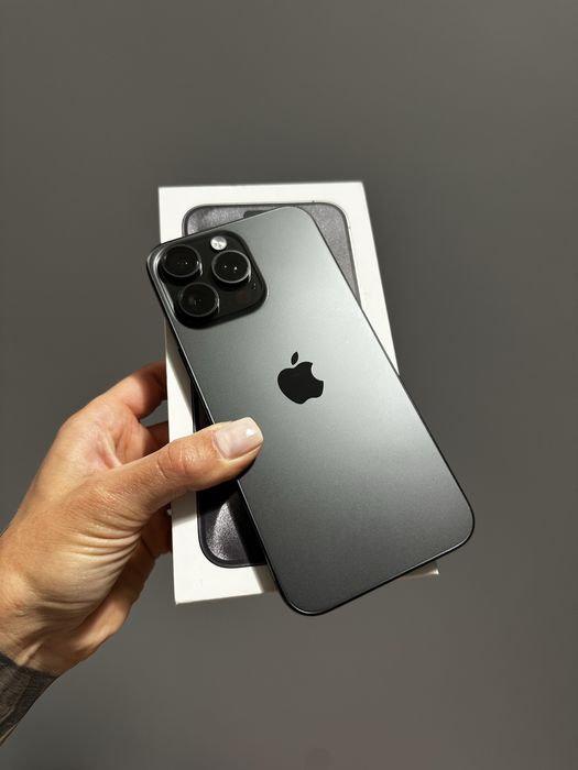 Iphone 15 Pro Max Black Titanium