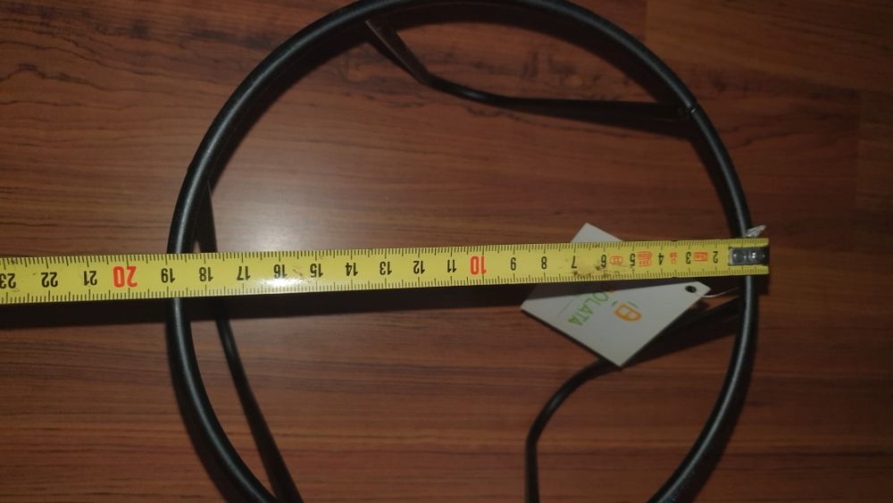 Conjunto de 3 suportes em ferro preto para vasos
