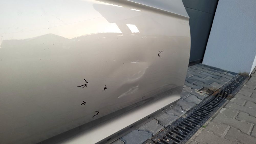 Drzwi VW Passat B8 prawe