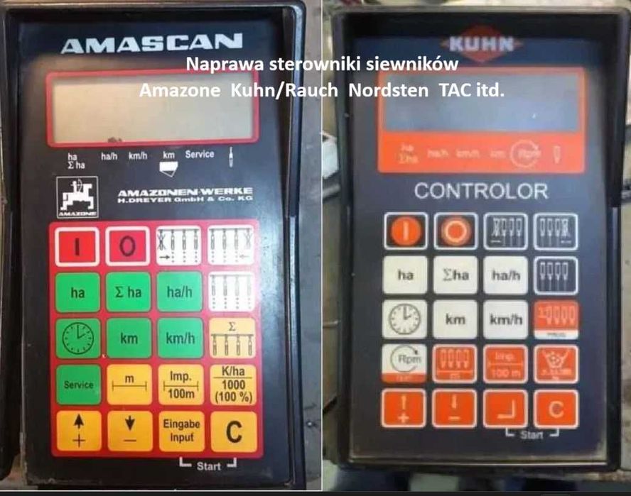 Naprawa sterowniki siewników Amazone Kuhn/Rauch Nordsten TAC itd.