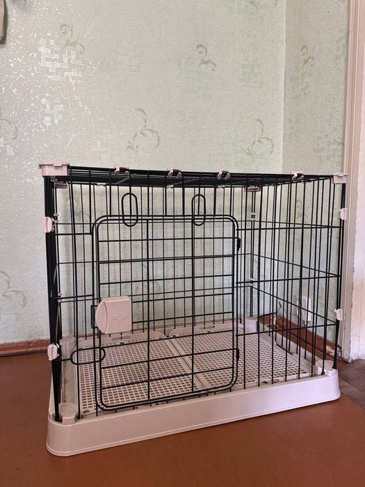 Клітка для цуценят і собак