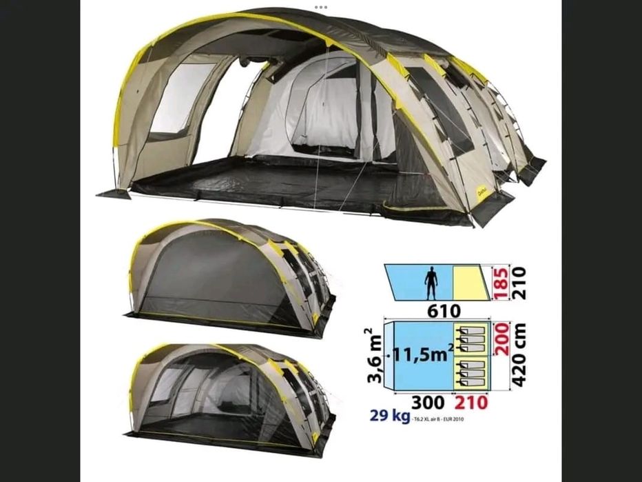 Tenda Quechua 6.2 XL Air B