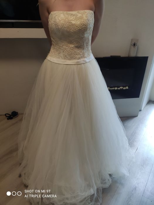 Suknia ślubna roz S